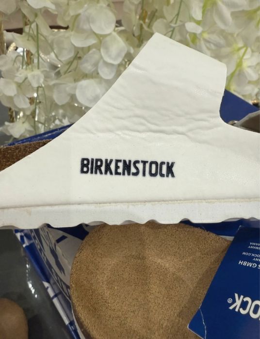 Papuci albi marimea 38