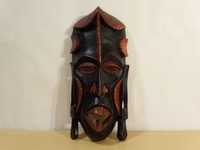 Masca africana tribala veche |luptator Masai| Rara