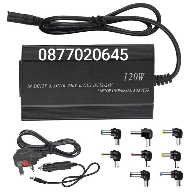Универсално зарядно за лаптоп , телефон , смартфон 12-24V + USB 5V
