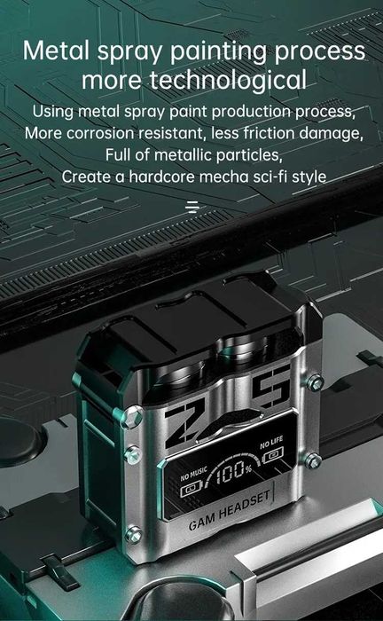 М25 Безжични водоустойчиви гейминг слушалки