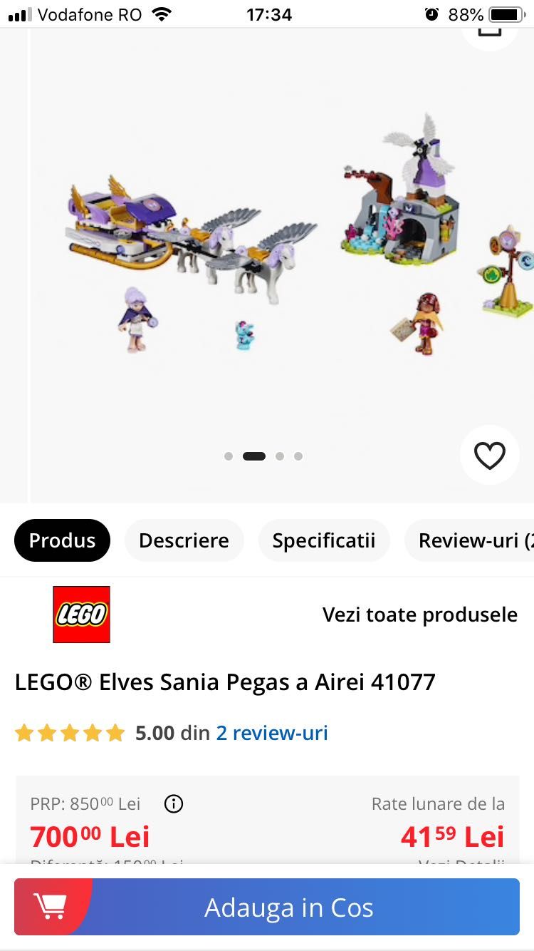 Lego 41077 Sania Pegas