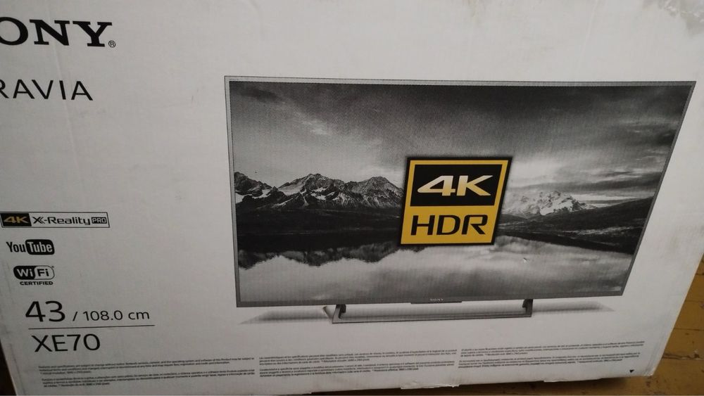 Телевизор Sony Bravia XE70 43” wi-fi