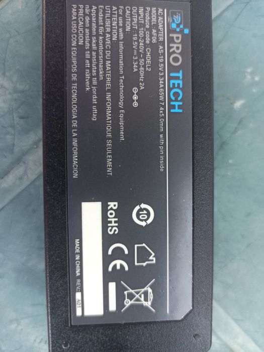 Încărcător laptop 19,5 V, 65A