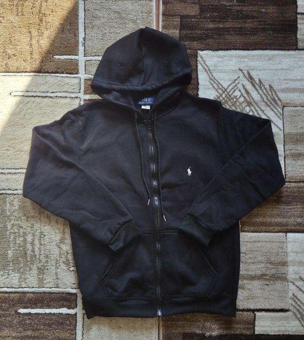 Hanorac Polo Ralph Lauren Negru Logo Alb