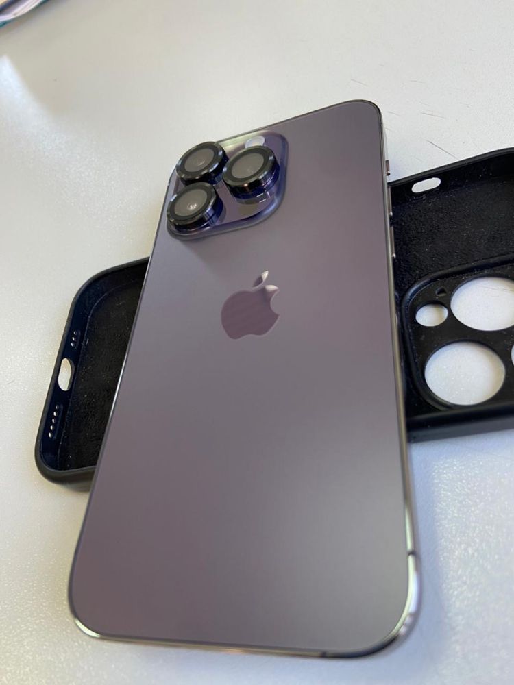 Айфон 14 про фиолетовый с гарантией