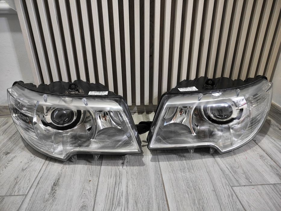 Set Far Faruri bi-xenon adaptiv Skoda Superb 2