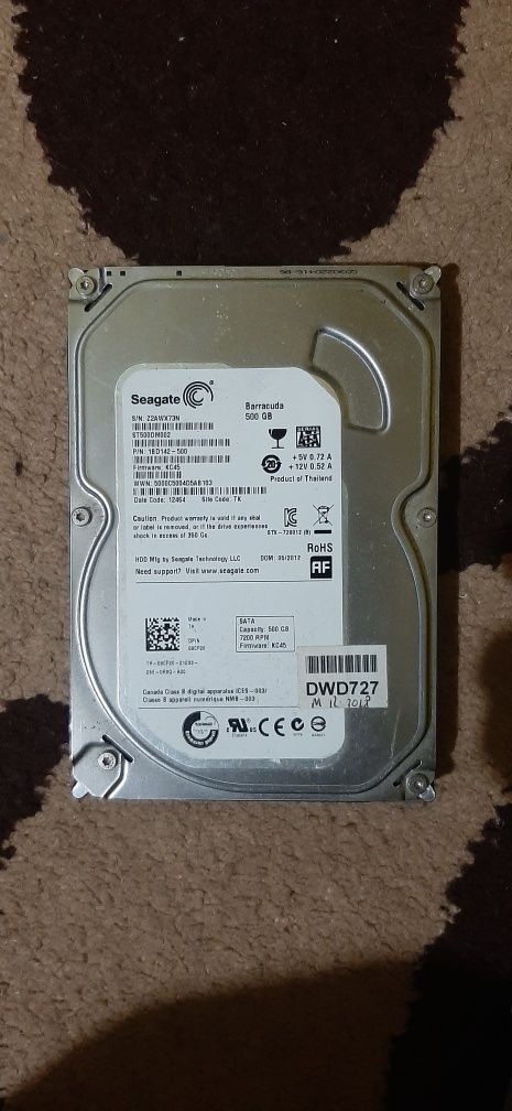 Hard Disk Seagate 500GB