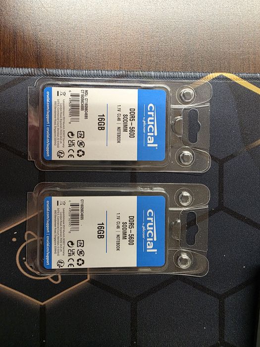 Memorie RAM Crucial, 16 GB laptop