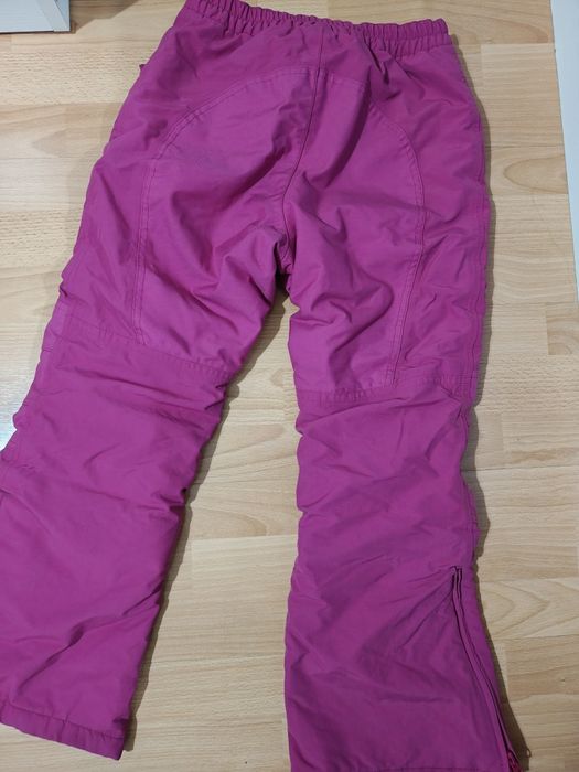 Детски ски екип в розово