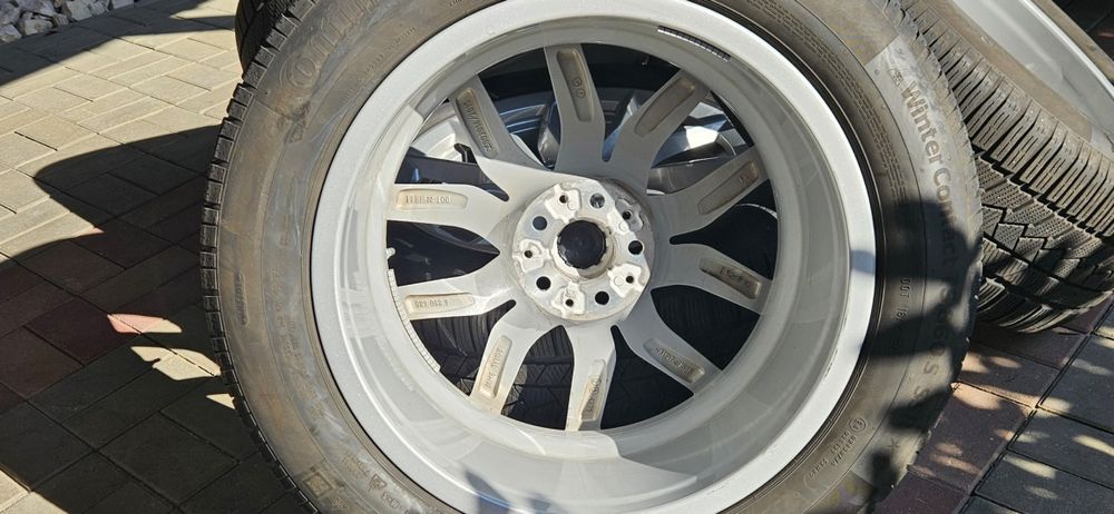 Jante BMW X5 G05 X6 G06 echip iarna 265 50 19 Continental 7mm DOT 2022