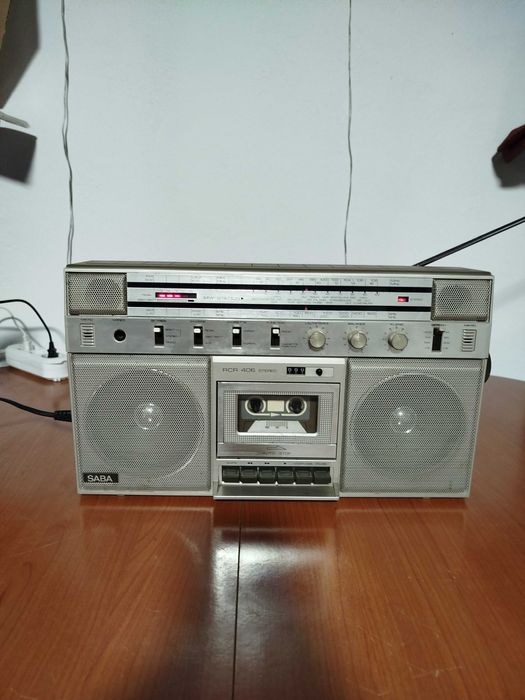 Retro Radio-casetofon SABA model: RCR 406. Foarte ingrijit!