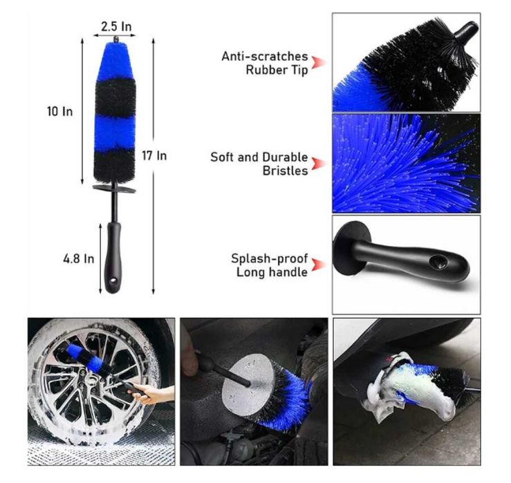 Комплект принадлежности за почистване на автомобил