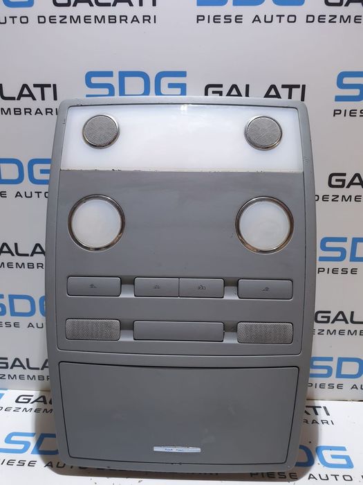 Plafoniera Lumini Fata VW Phaeton 2002 - 2010 Coc Plafoniera Lumini Fata Volkswagen Phaeton 2002 - 2010 Cod 3D0907135D