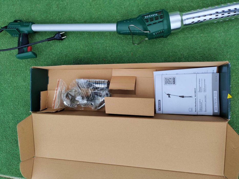 Нов уред за плевене,пистолет с горещ въздух PARKSIDE