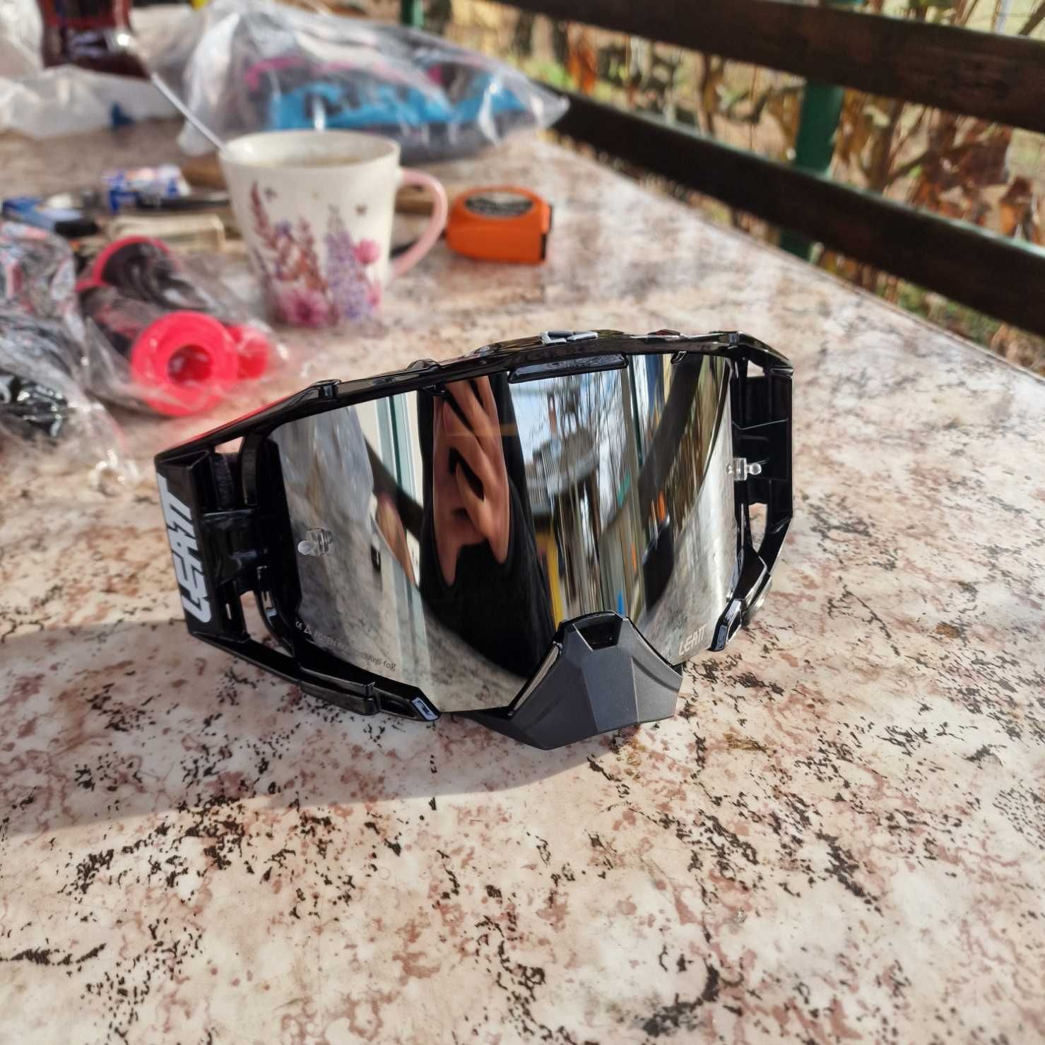Мотокрос ендуро очила гугълс goggles LEATT HONDA KTM SUZUKI KAWASAKI