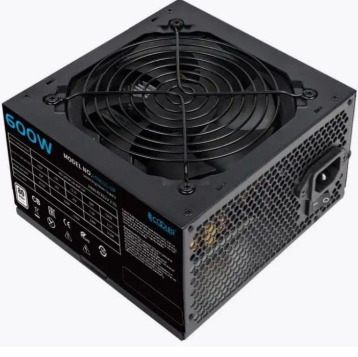 продаю новый блок питания PCcooler HW600-NP 600 Вт