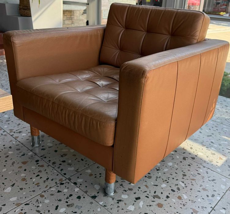 Кожен фотьойл IKEA