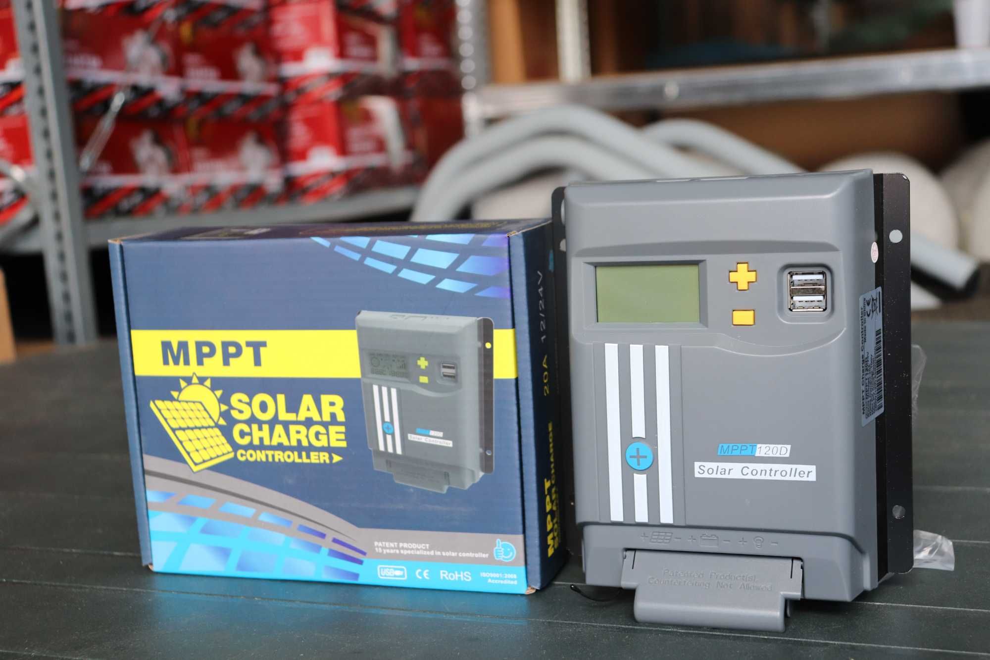 Controler pentru Panou solar MPPT 20A 12/24V Nou cu garantie