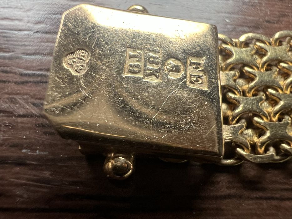 Браслет - золото. 750проба 18к 19,6гр