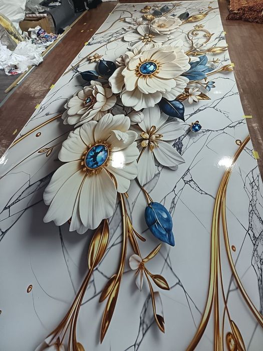 натяжной паталок фото обой хизмати