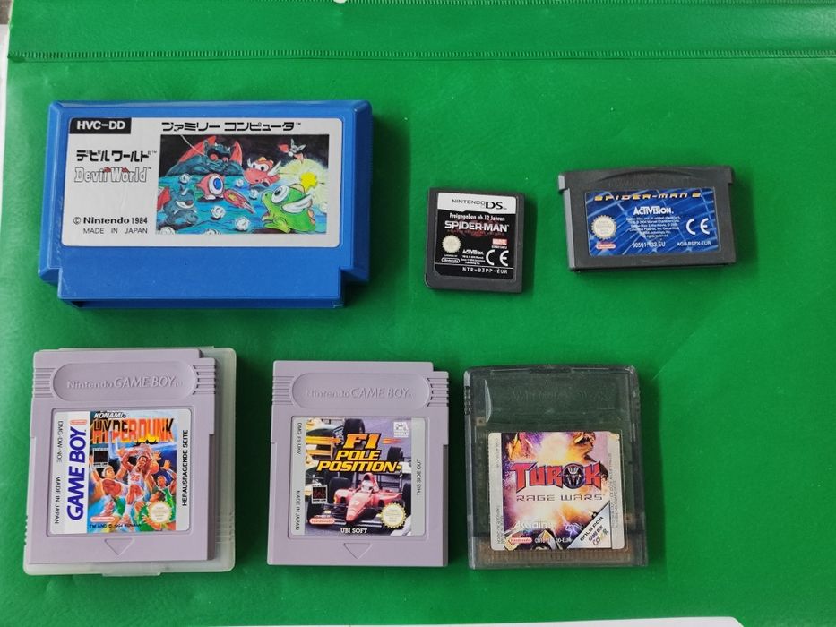 Лот игри за Нинтендо nintendo game boy ds