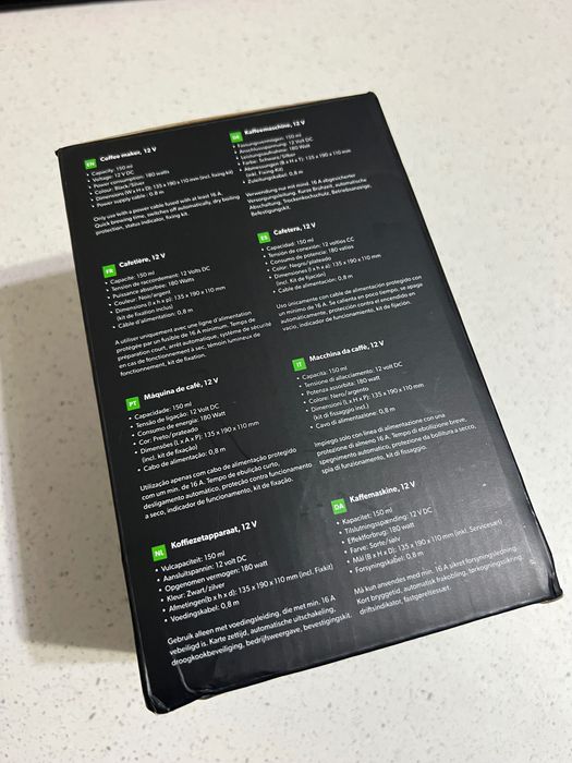 Aparat de cafea Dometic Waeco pentru deplasări