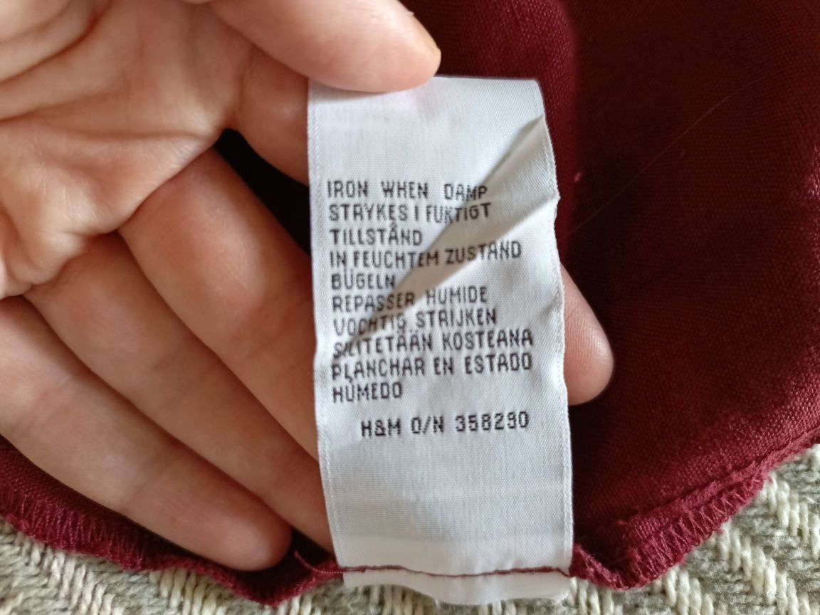 Платье , H&M , лен , 46 р.
