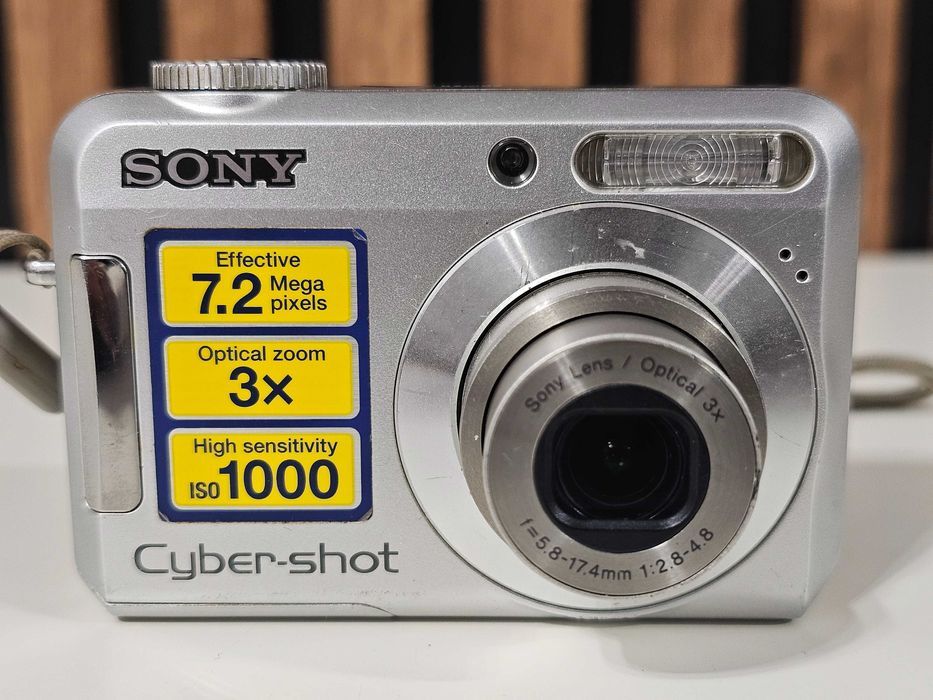 Aparat foto digital compact Sony DSC S560 7.2MP 3xZoom