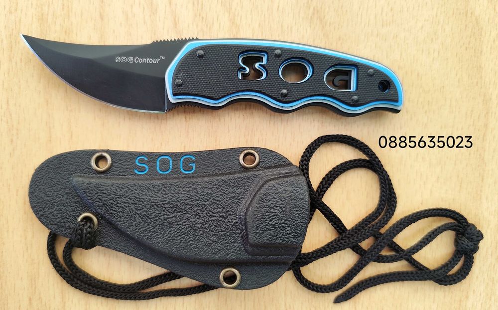 Ножче за носене на врата Sog Contour