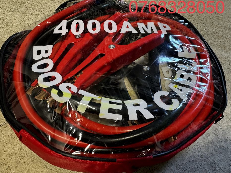 Set cabluri pornire auto 4000A 3.6 metri