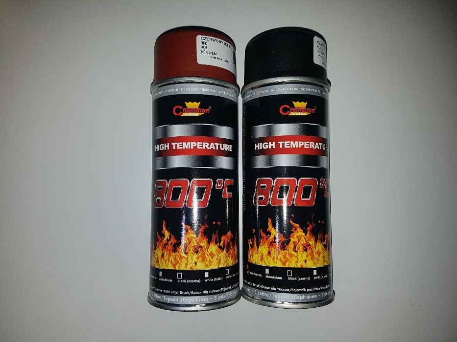 Vopsea temperatura inalta spray termic 800