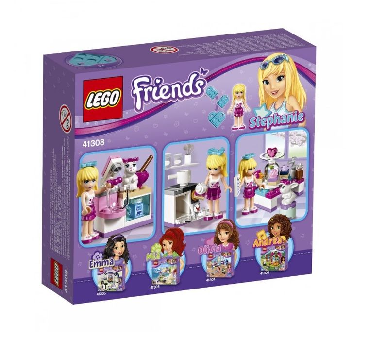 LEGO Friends Prajiturile Stephaniei 41308, varsta 5+