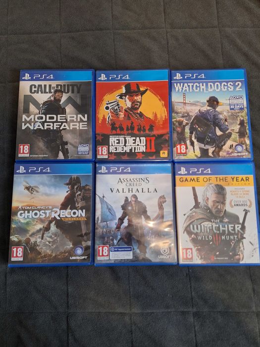 Red dead 2 ps4 assasins creed valhalla