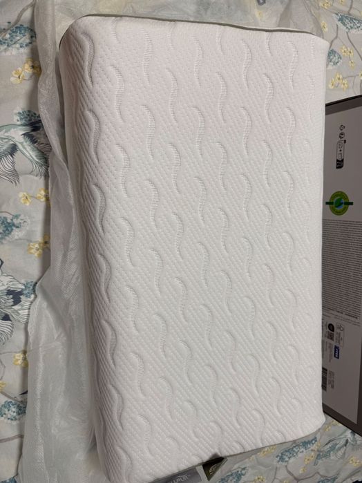 Нова възглавница на Wellpur , купена от Jysk . Husens .