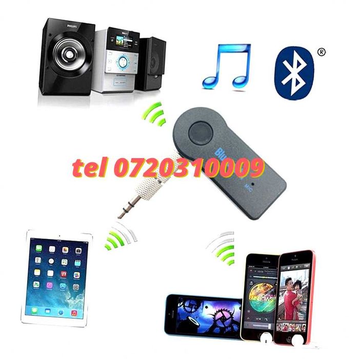 Auxiliar Bluetooth Pentru Masina