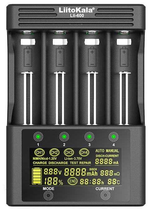 Професионално зарядно LiitoKala Lii-600. Българско ръководство