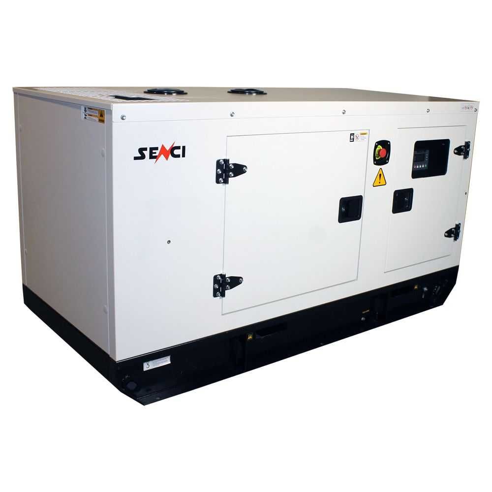 Generator SENCI SCDE 25i-YS-ATS 400V 25kVA inonorizat cu AVR si ATS