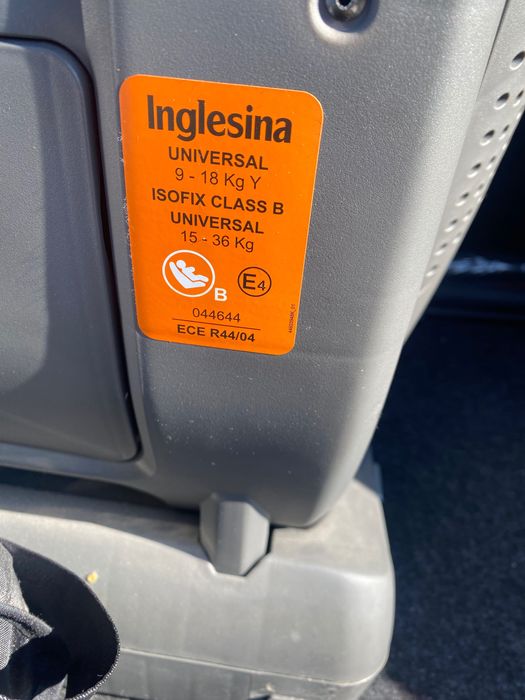 Scaun auto INGLESINA ISOFIX 9-36 kg
