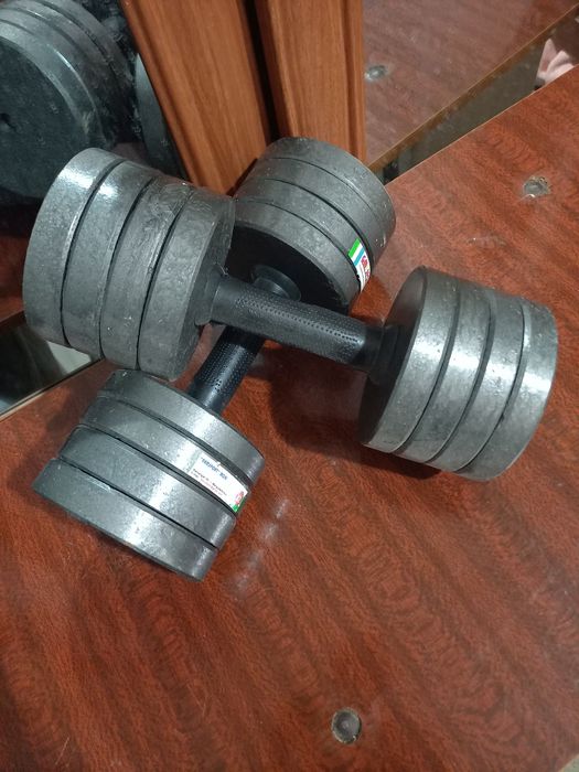 Гантели каждая по 12 кг