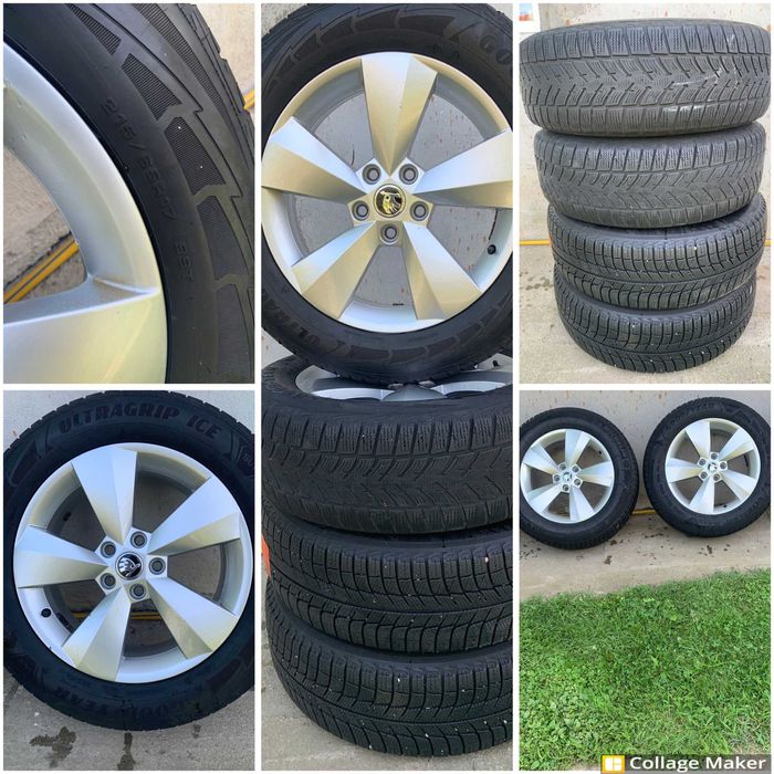 Jante+cauciucuri  Skoda Audi Vw