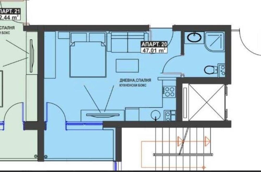 Едностаен, за продажба, ж.к Братя Миладинови