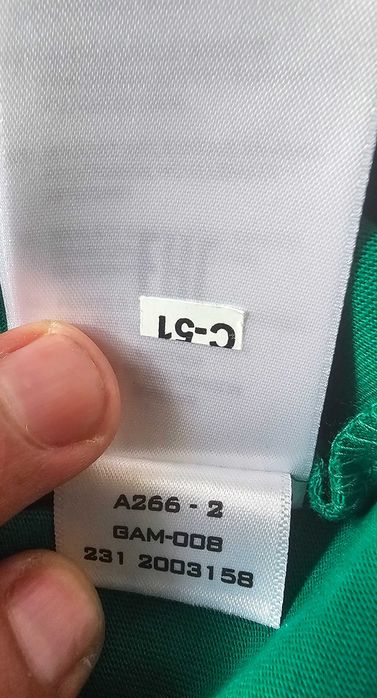 Tricou Gant, verde, logo supradimensionat ,L nou cu eticheta