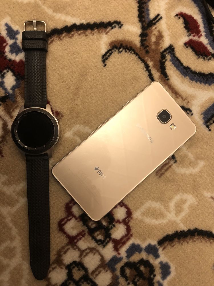 samsung galaxy A7 и whatch