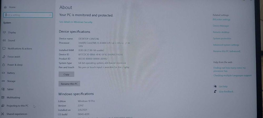 Vand Lenovo Legion Y530-15ICH, in stare perfecta de funcționare