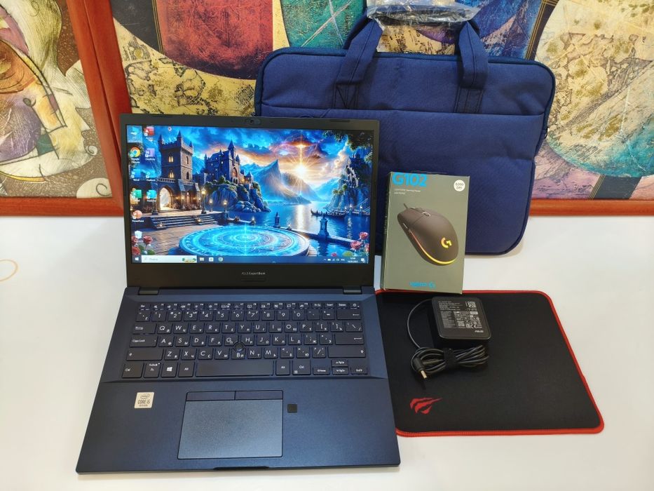 Asus Core i5-10 SSD512GB ОЗУ16ГБ Ноутбук Мощный Для Работы Expertbook