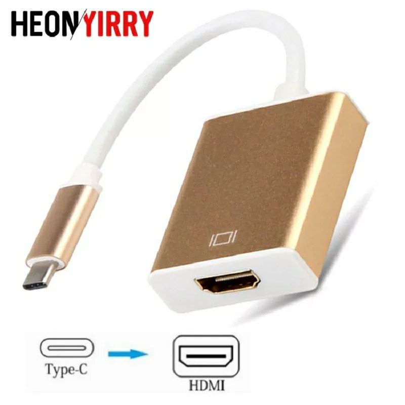 Переходник Type-C на HDMI для MacBook. Качественный! Алматы