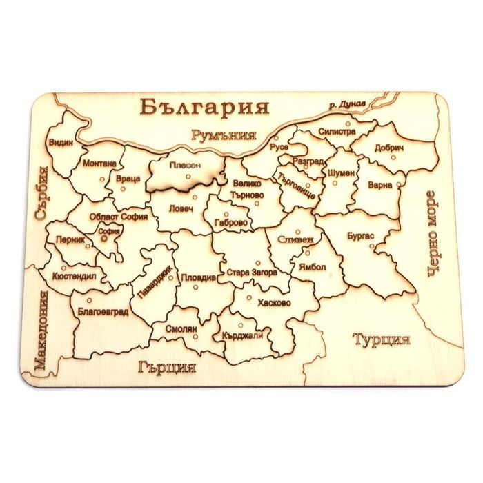 Дървен пъзел - България