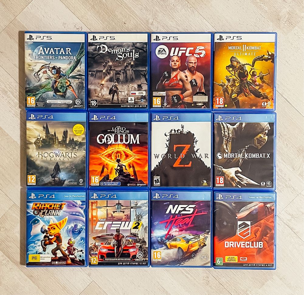 Продам игры Ps4 / Ps5