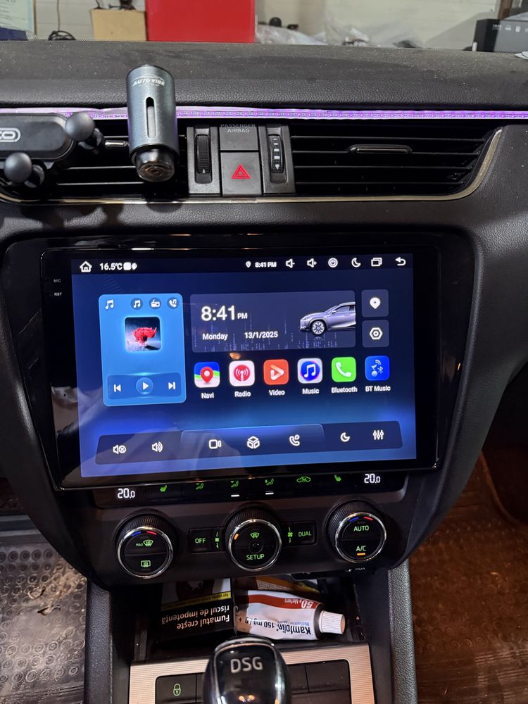 Navigatie  Android Skoda Octavia 3 Carplay