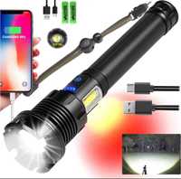 Фенер XHP160 Most Powerful 990000LM LED Zoom USB Rechargeable Torch